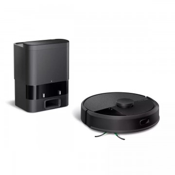 iRobot Roomba 105 Combo + AutoEmpty Σκούπα Ρομπότ με Χαρτογράφηση Laser & Απορρόφηση 7000Pa Μαύρη